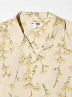 Open Collar Shirt | Short Sleeve
