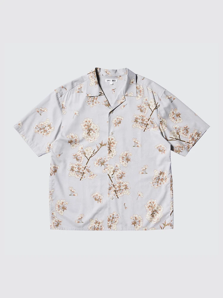 Open Collar Shirt | Short Sleeve