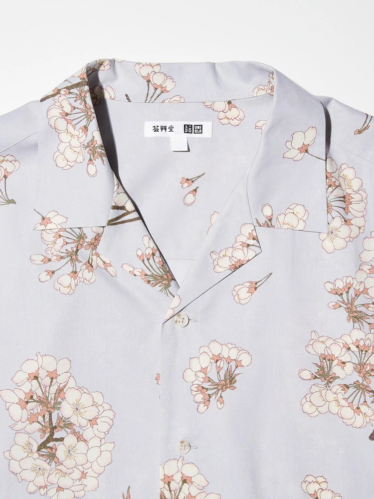 Open Collar Shirt | Short Sleeve