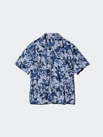 Open Collar Shirt | Short Sleeve