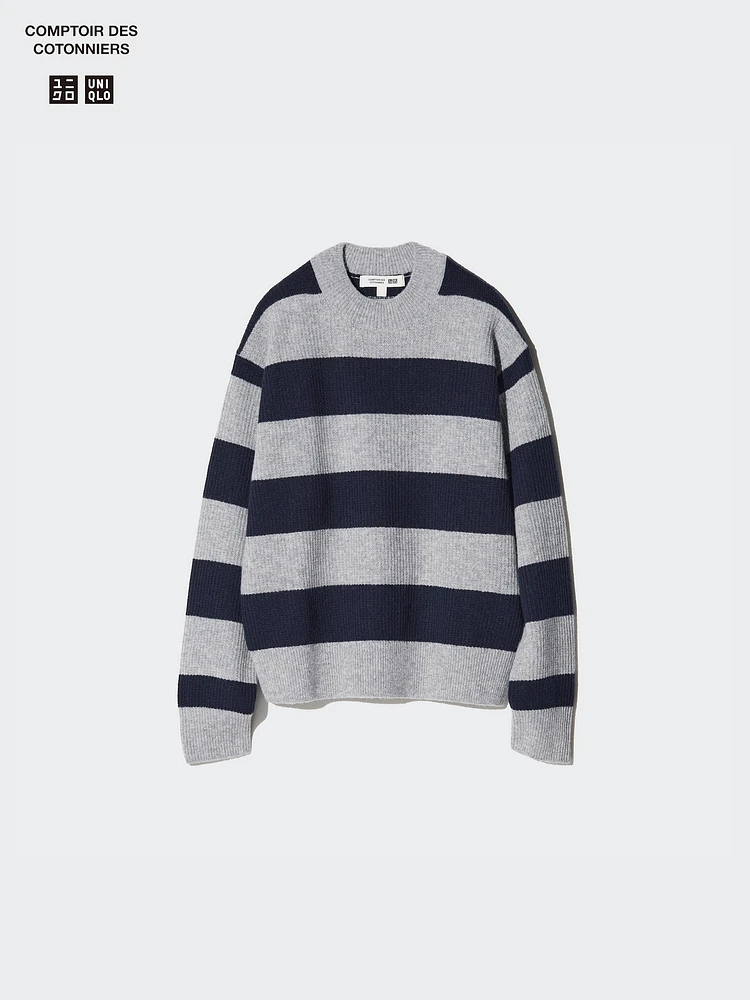 Lambswool Striped Sweater