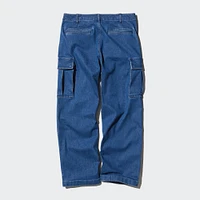 Denim Cargo Pants