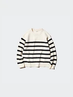 Souffle Yarn Sweater | Striped