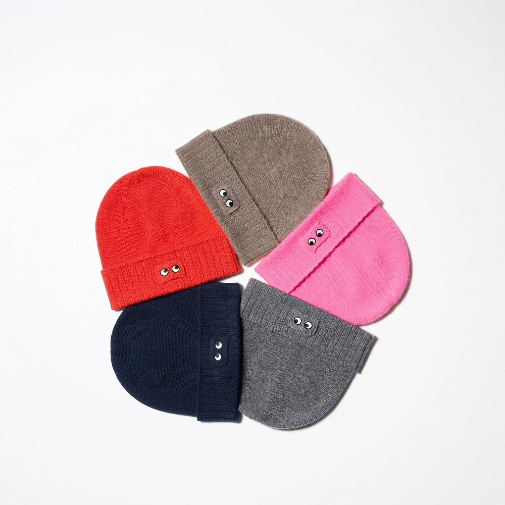 CASHMERE KNITTED BEANIE