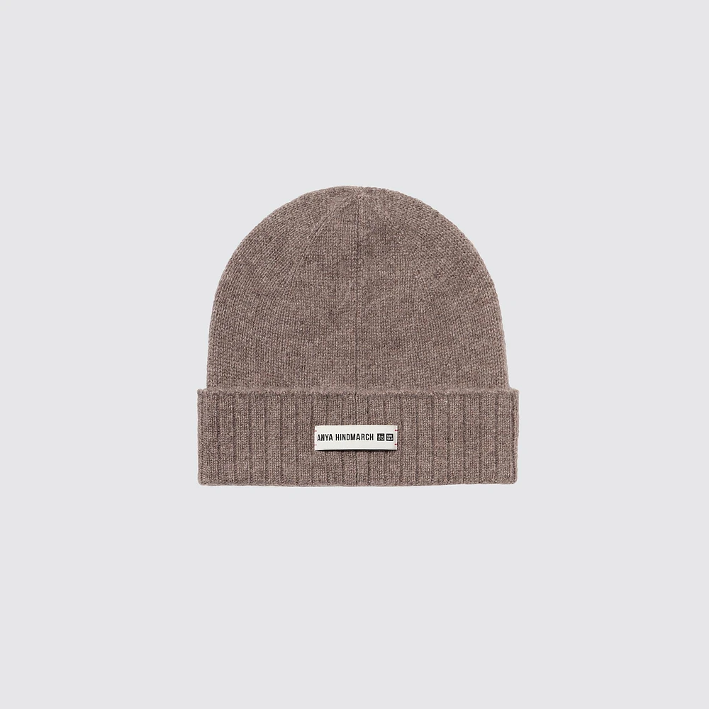 CASHMERE KNITTED BEANIE