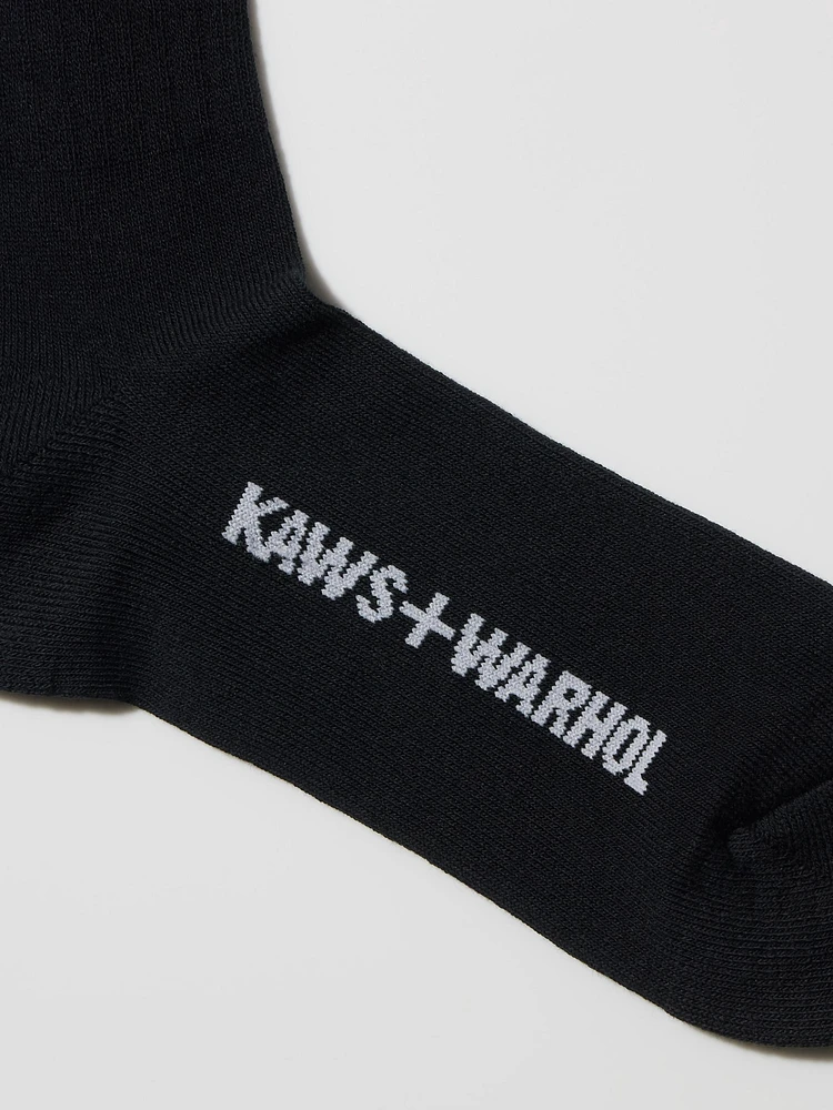 KAWS + Warhol Socks