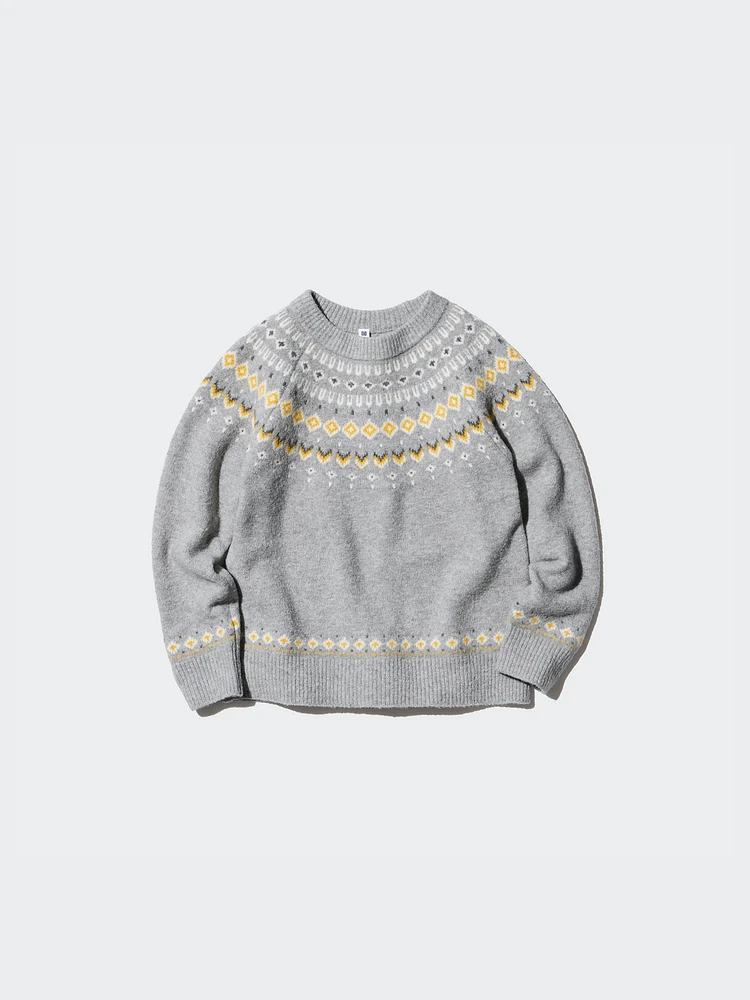 Souffle Yarn Sweater | Fair Isle