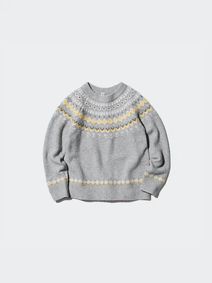 Souffle Yarn Sweater | Fair Isle