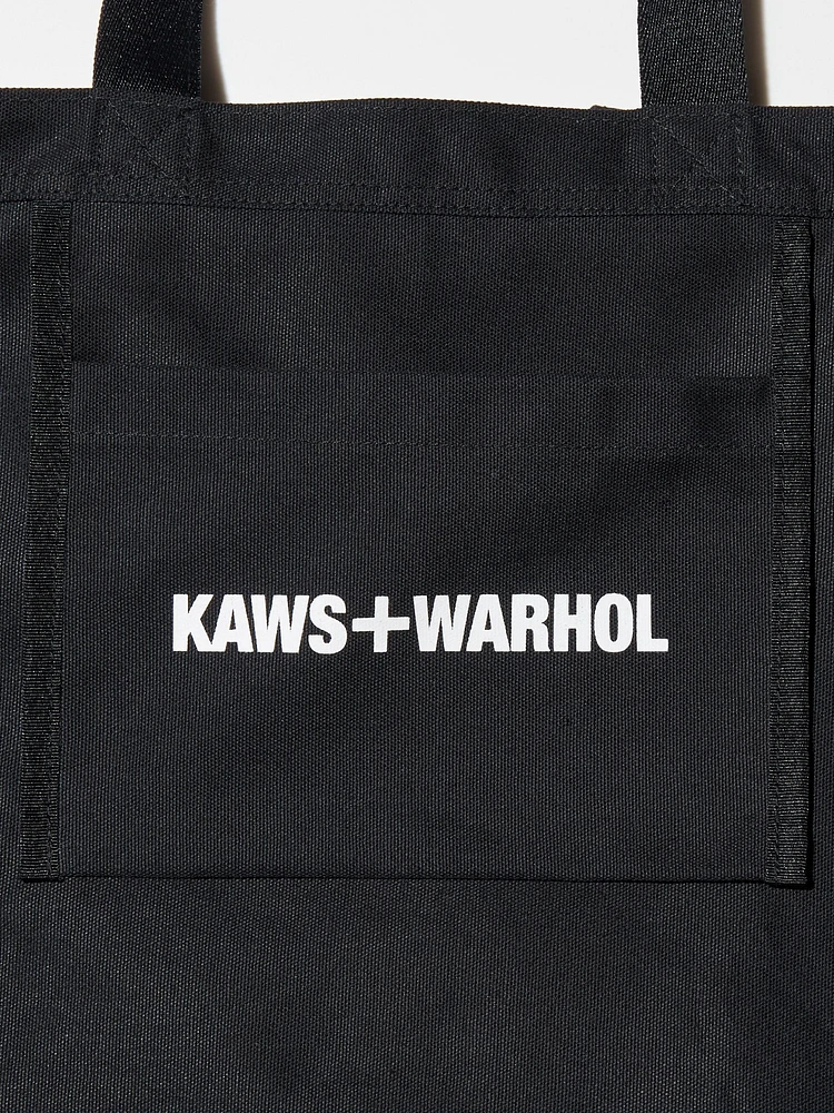 KAWS + WARHOL TOTE BAG