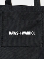 KAWS + WARHOL TOTE BAG