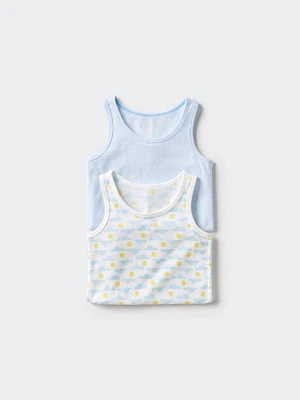 COTTON MESH TANK TOP 2P