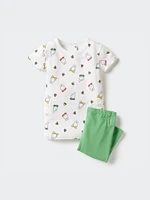 Picture Book Dry Pajamas Short Sleeve