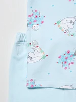 Baby Picture Book Dry Pajamas Short Sleeve