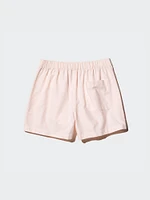 Cotton Easy Shorts | Striped