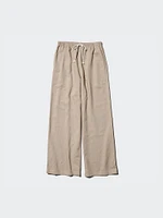 Linen Blend Easy Pants