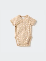 Baby Printed Bodysuit | Open Front