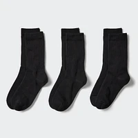 RIBBED SOCKS | 3 PAIRS