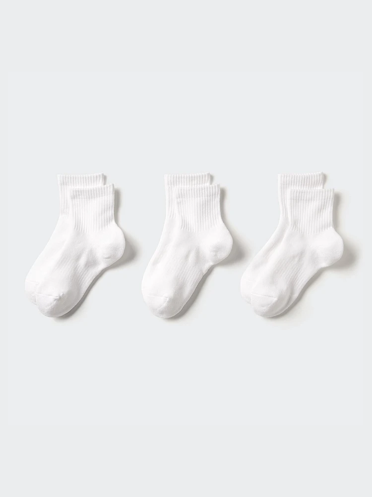 RIBBED PILE LINED SOCKS | 3 PAIRS