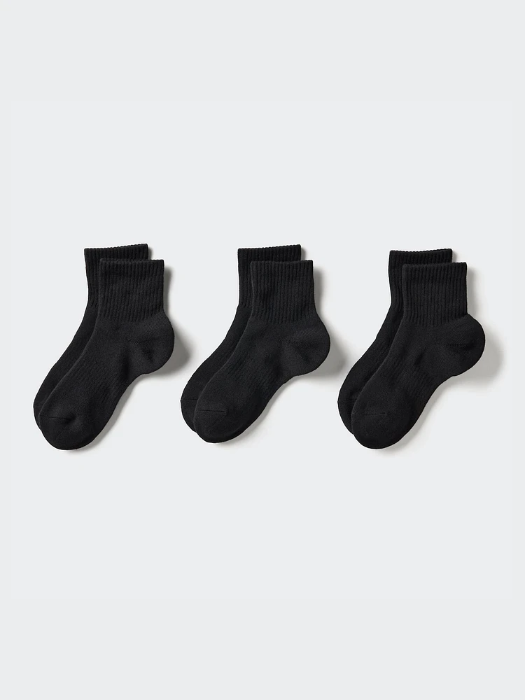 RIBBED PILE LINED SOCKS | 3 PAIRS