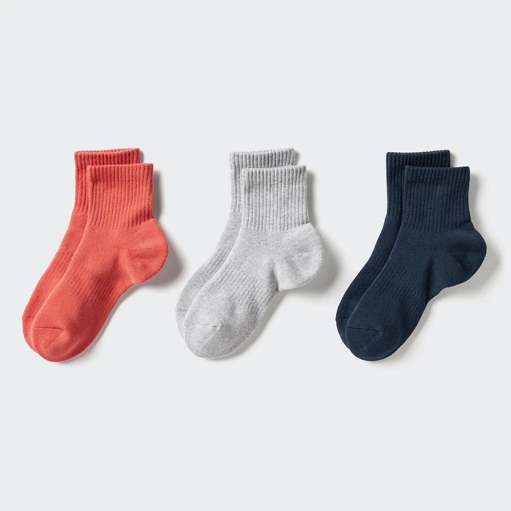 RIBBED PILE LINED SOCKS | 3 PAIRS