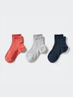 RIBBED PILE LINED SOCKS | 3 PAIRS