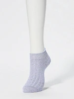 MIX YARN SHORT SOCKS | 3 PAIRS