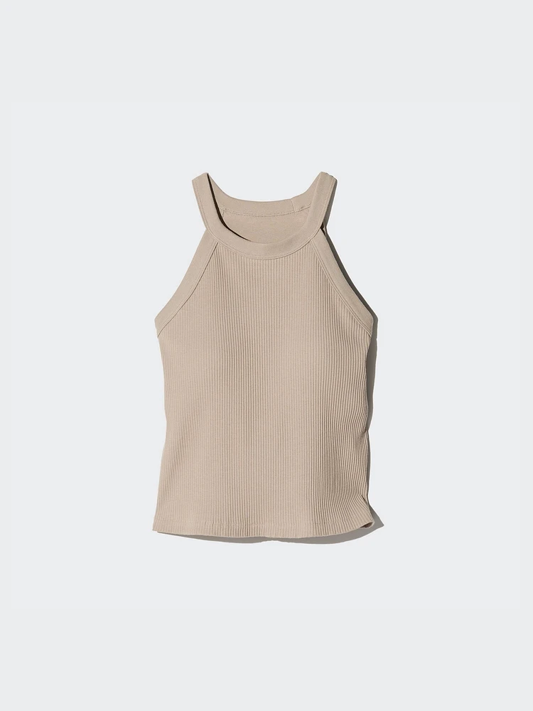 HALTER NECK BRA SLEEVELESS TOP