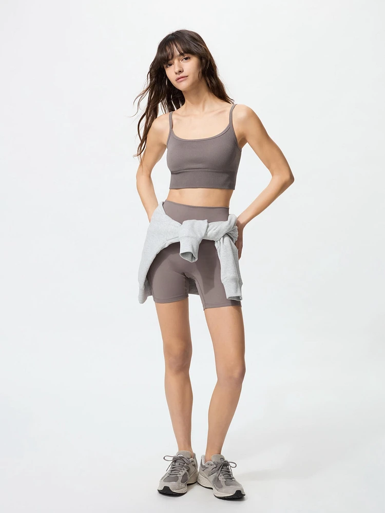 SEAMLESS HALF BRA CAMISOLE