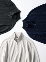 Cashmere Sweater | Half-Zip