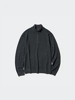 Cashmere Sweater | Half-Zip