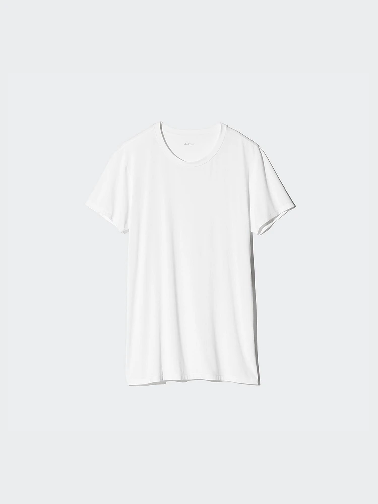 AIRism CREW NECK T-SHIRT SHORT SLEEVE