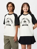 AIRism COTTON GRAPHIC CREW NECK T-SHIRT