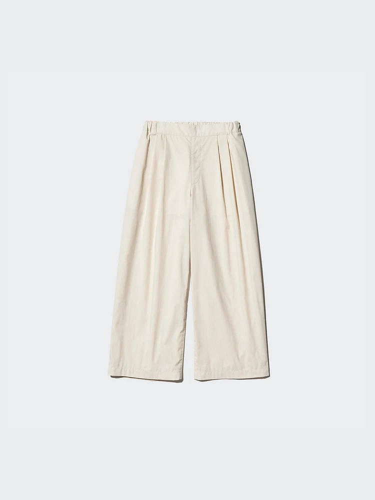 PLEATED WIDE PANTS
