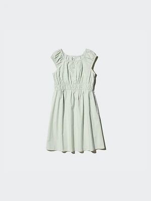 Embroidered Sleeveless Dress