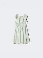 Embroidered Sleeveless Dress
