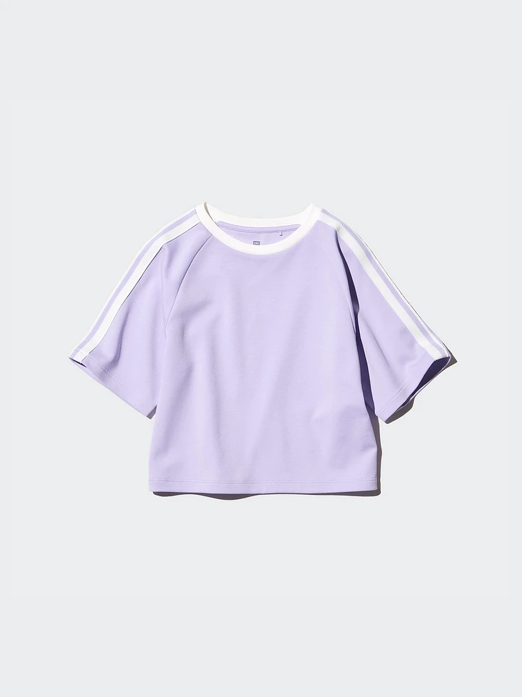 AIRism COTTON CROPPED T-SHIRT