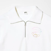 SANRIO HALF-ZIP PULLOVER SWEATSHIRT