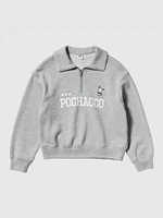 SANRIO HALF-ZIP PULLOVER SWEATSHIRT