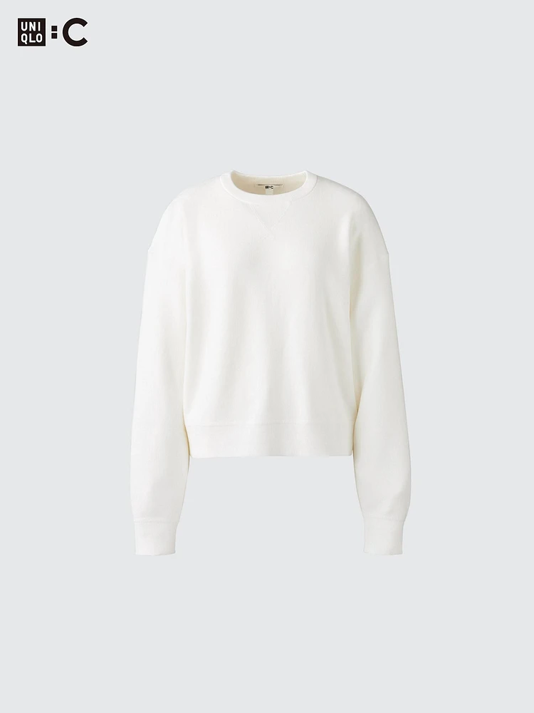 SMOOTH COTTON CREW NECK SWEATER