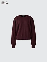 SMOOTH COTTON CREW NECK SWEATER