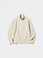 MIDDLE GAUGE FULL-ZIP SWEATER