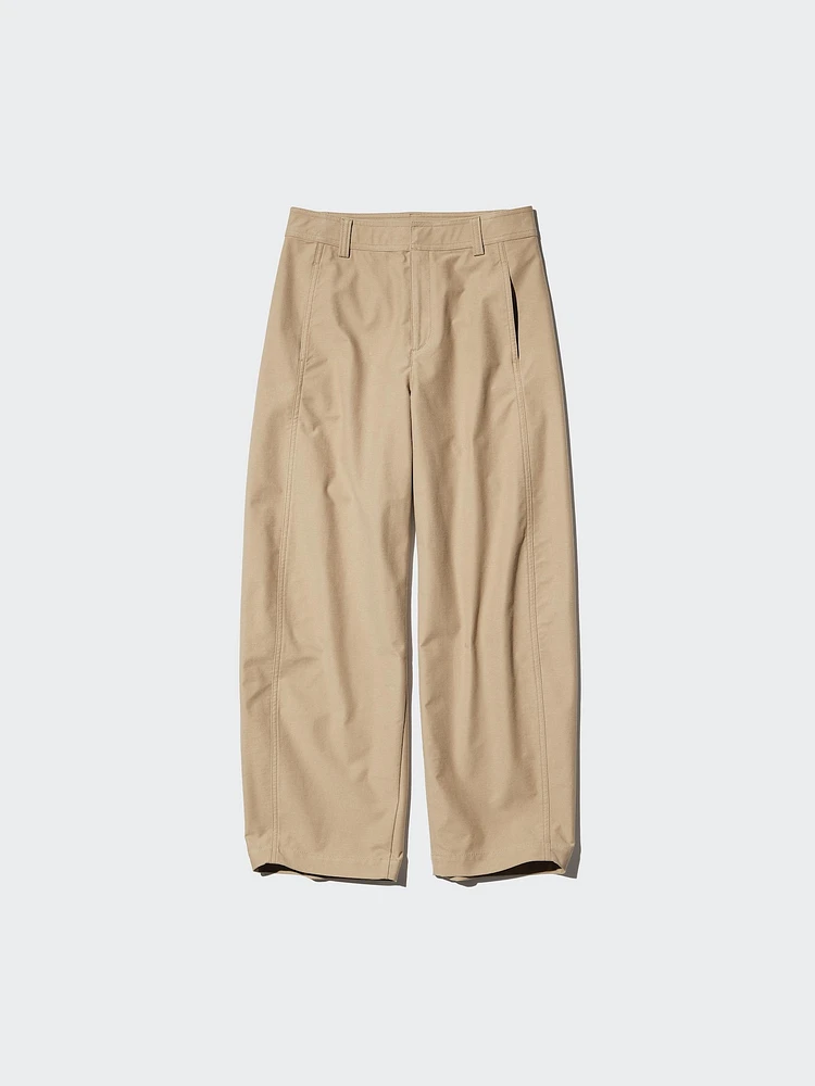 JERSEY BARREL LEG PANTS