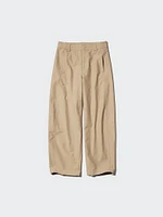 JERSEY BARREL LEG PANTS