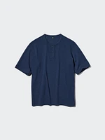 DRY Waffle Henley T-Shirt