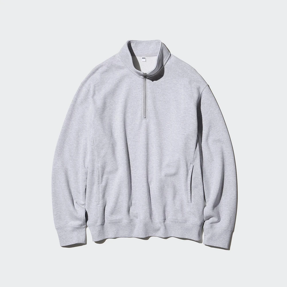 HALF-ZIP SWEATSHIRT