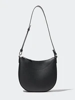 Faux Leather One-Handle Bag