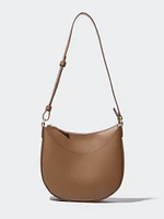 Faux Leather One-Handle Bag