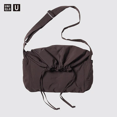 DRAWSTRING SHOULDER BAG