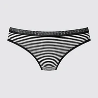 MIDDLE WAIST BRIEFS STRIPED