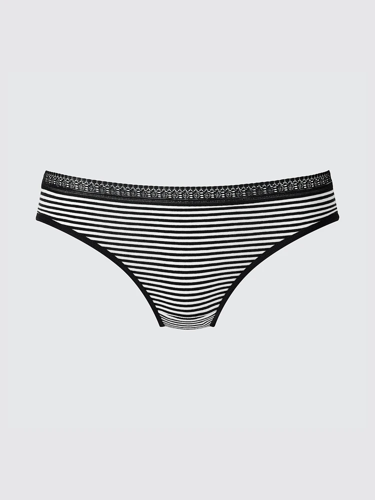 Mid Rise Briefs | Striped